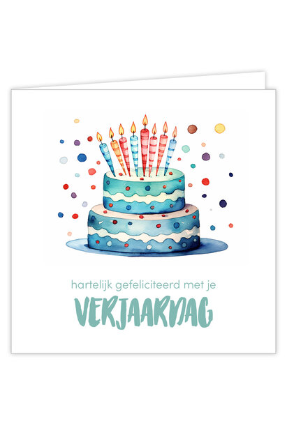 Wenskaart 6 st.