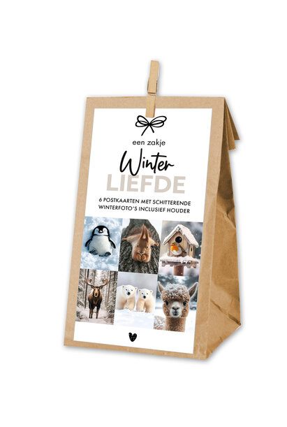 Zakje Winterliefde 5 st