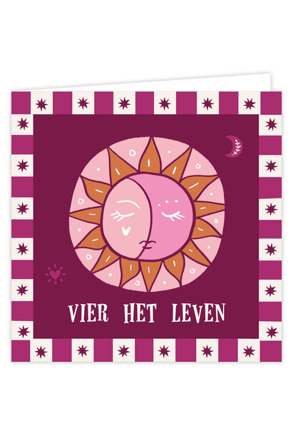 Wenskaart 6 st.