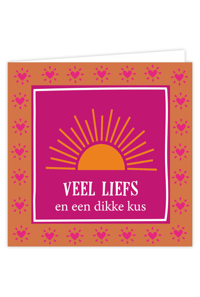 Wenskaart 6 st.