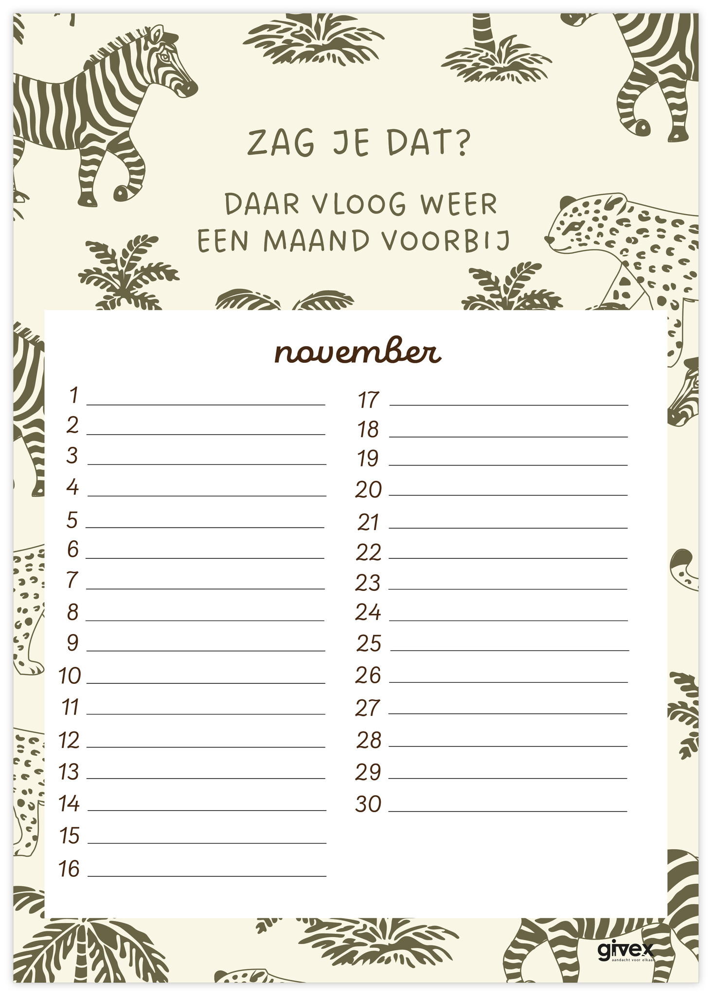 Kalender A4 ringband 5 st.-5