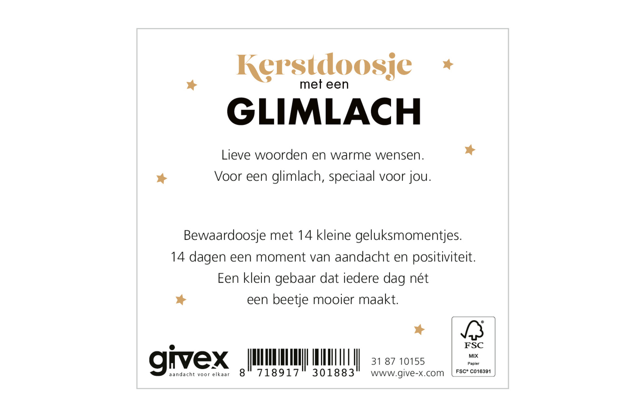 Kerstdoosje met een Glimlach 10 st.-3