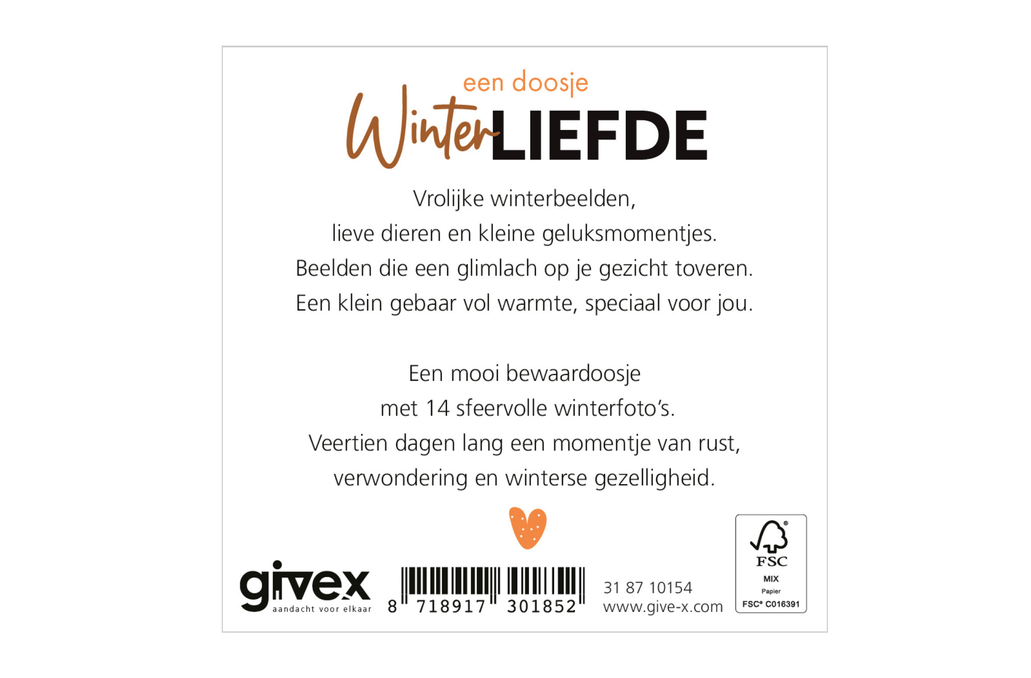 Doosje Winterliefde 10 st.-2