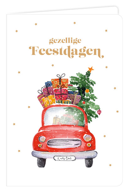 Wenskaart 6 st.