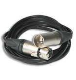 Hawk-Woods LA-4 - XLR4 (M) --> XLR4 (W) Strom-Verlängerungskabel, 1m Kabellänge