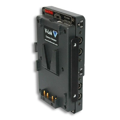 Hawk-Woods V-Mount Adapter - 4x Hirose, 1x D-Tap