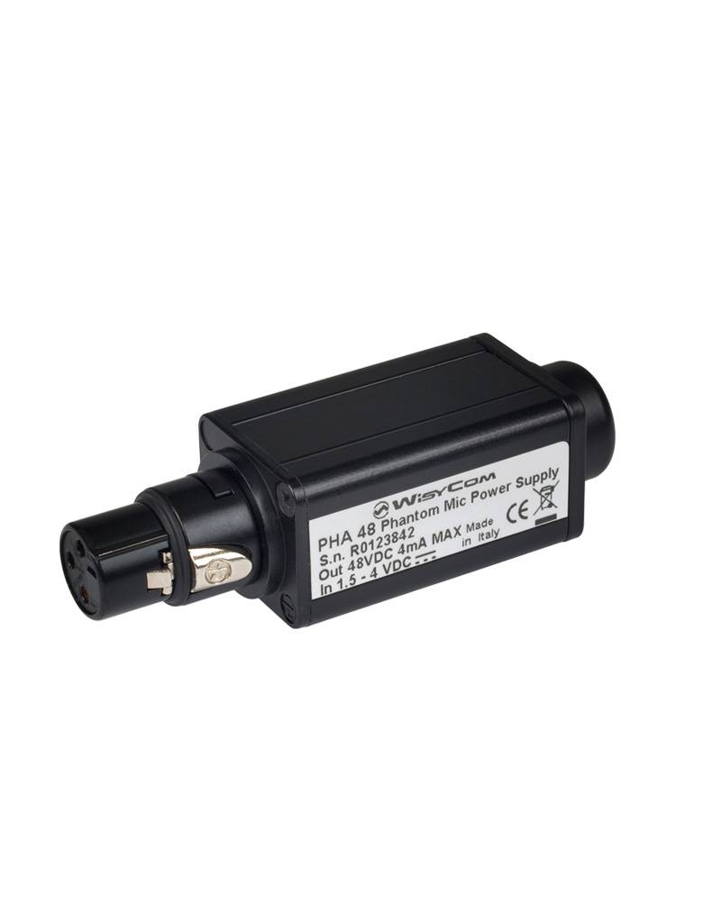 Wisycom PHA48 Phantomspannungs-Adapter für MTP40S