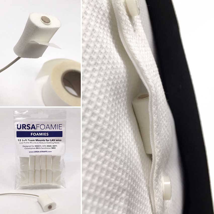 URSA Foamies - Soft Foam Mounts für Lavalier - Mikrofone