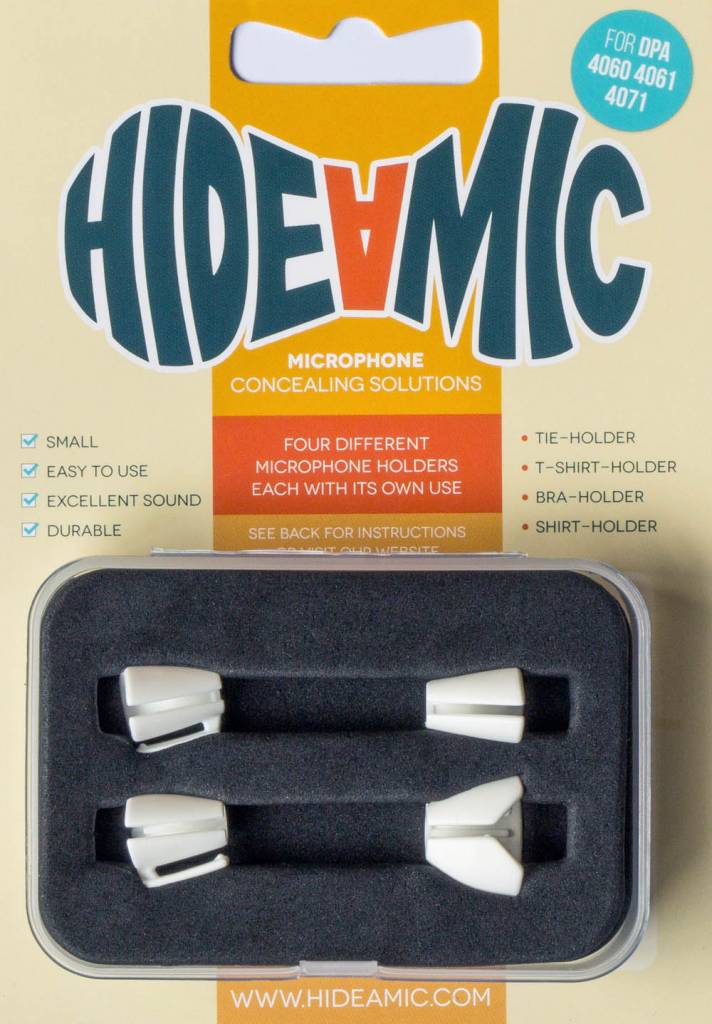 Hide-a-mic 4er-Set - Einbauhilfe für DPA 4060/4061/4071