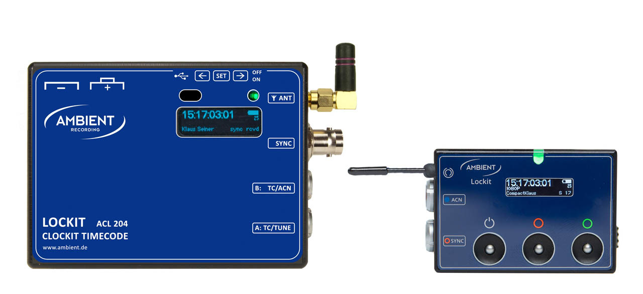 Ambient ACN-CL The Lockit - Timecode- und Sync-Generator