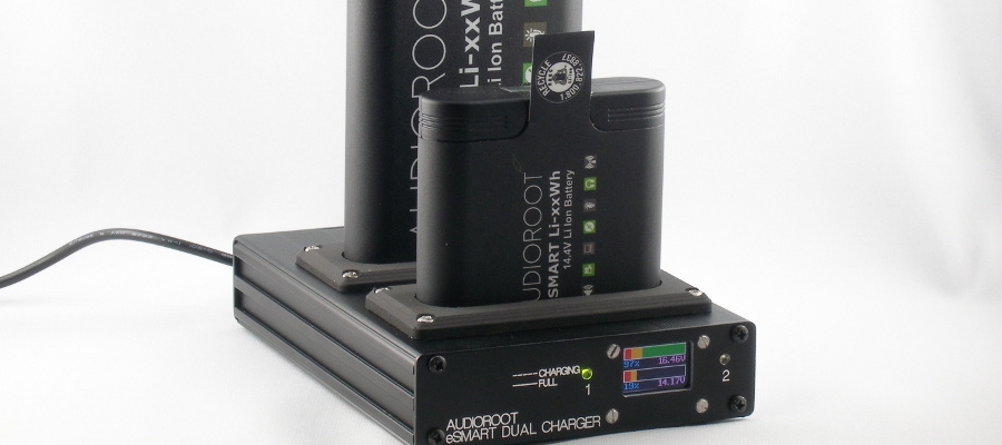 Audioroot Audioroot - eSmart Dual Charger für Smart Batteries