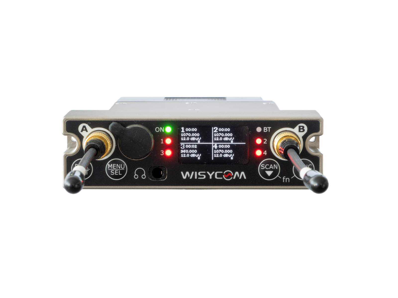 Wisycom Wisycom - MCR54 Quad 4-Kanal True-Diversity Funkempfänger