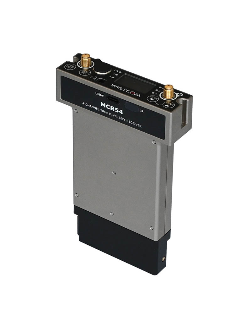 Wisycom MCR54 Quad 4-Kanal True-Diversity Funkempfänger