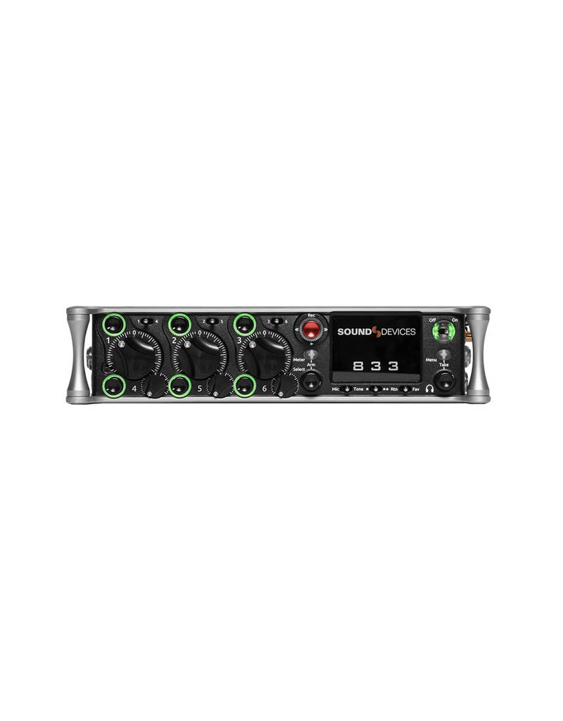 Sound Devices 833 - 8-Kanal Mischer und Recorder