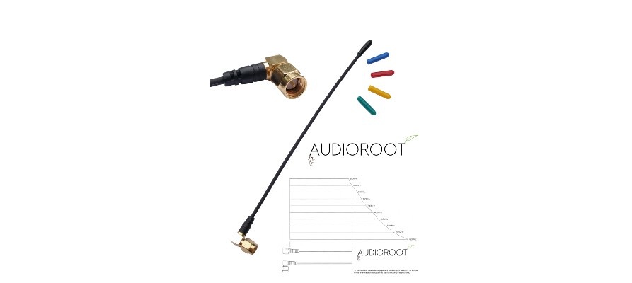 Audioroot Audioroot - SMA Antenne - abgewinkelt