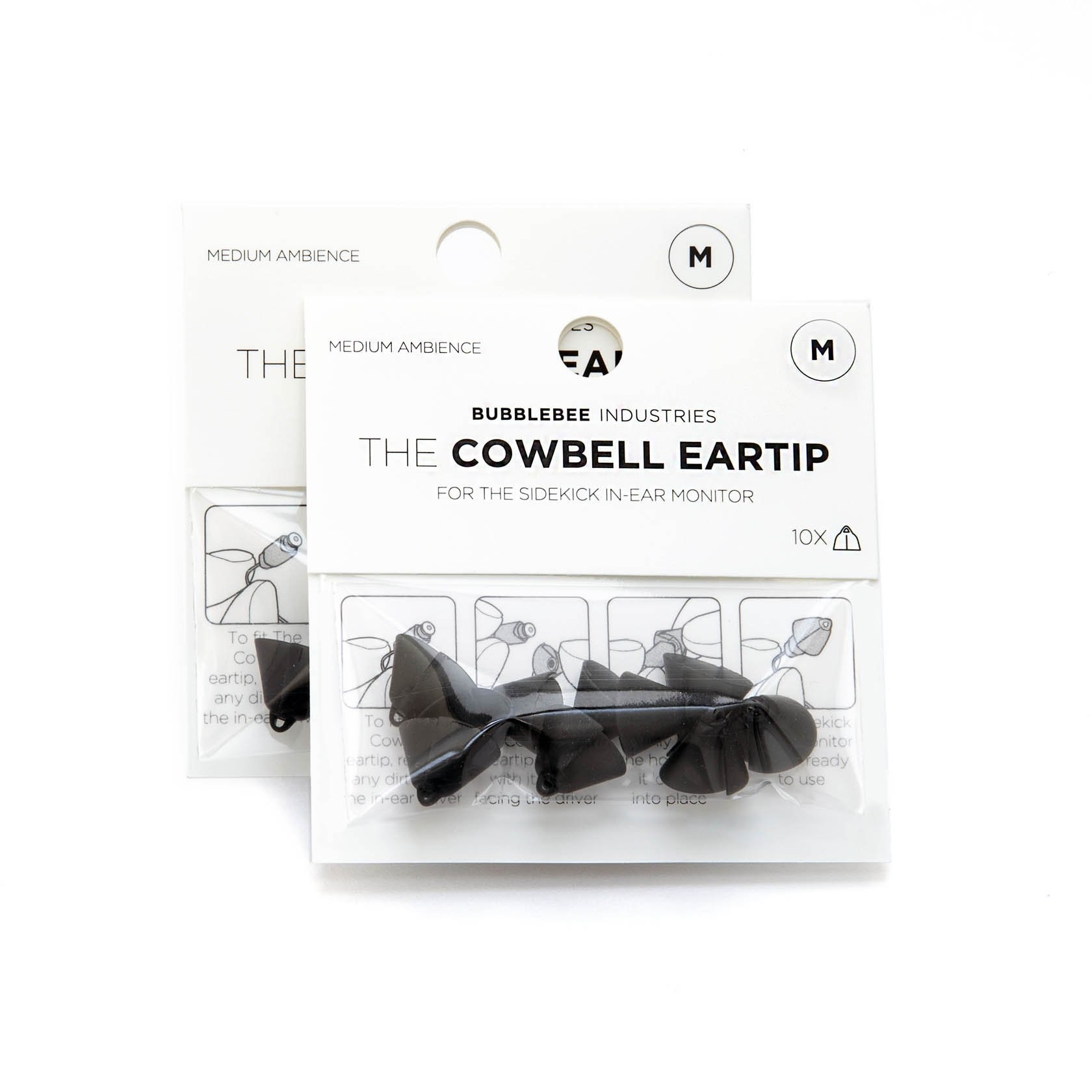 Bubblebee Industries The Cowbell Eartip (10 Stk), Sidekick Zubehör