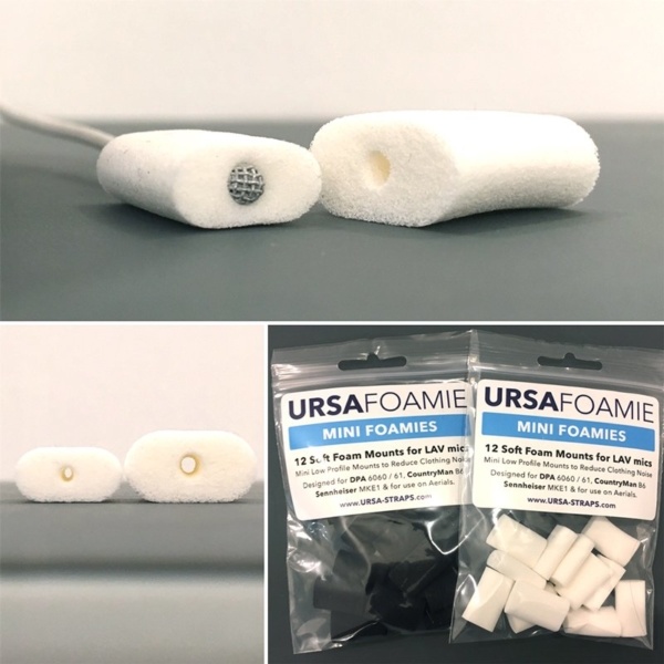 URSA Mini Foamies - Soft Mini Foam Mounts für Lavalier-Mikrofone