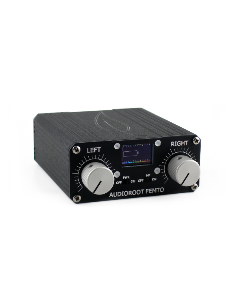 Audioroot Femto - Batteriebetriebener Stereo Mikrofon-Vorverstärker