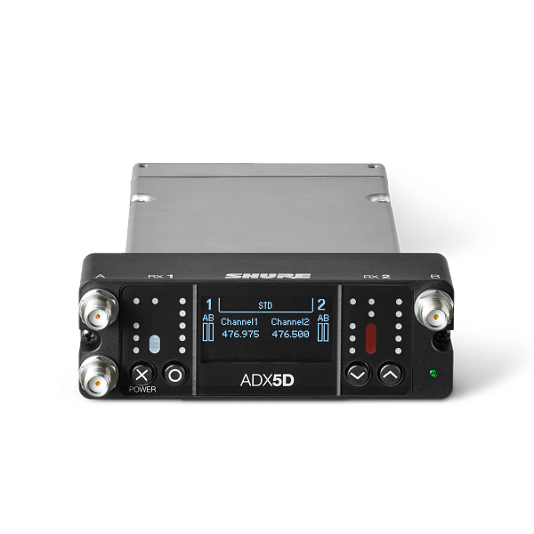 Shure ADX5D - 2-Kanal True-Digital-Diversity Funkempfänger