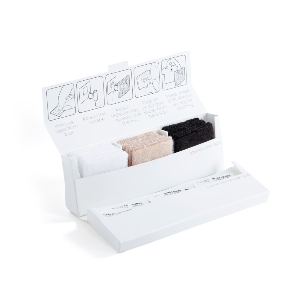 Bubblebee Industries Invisible Lav Covers Moleskin