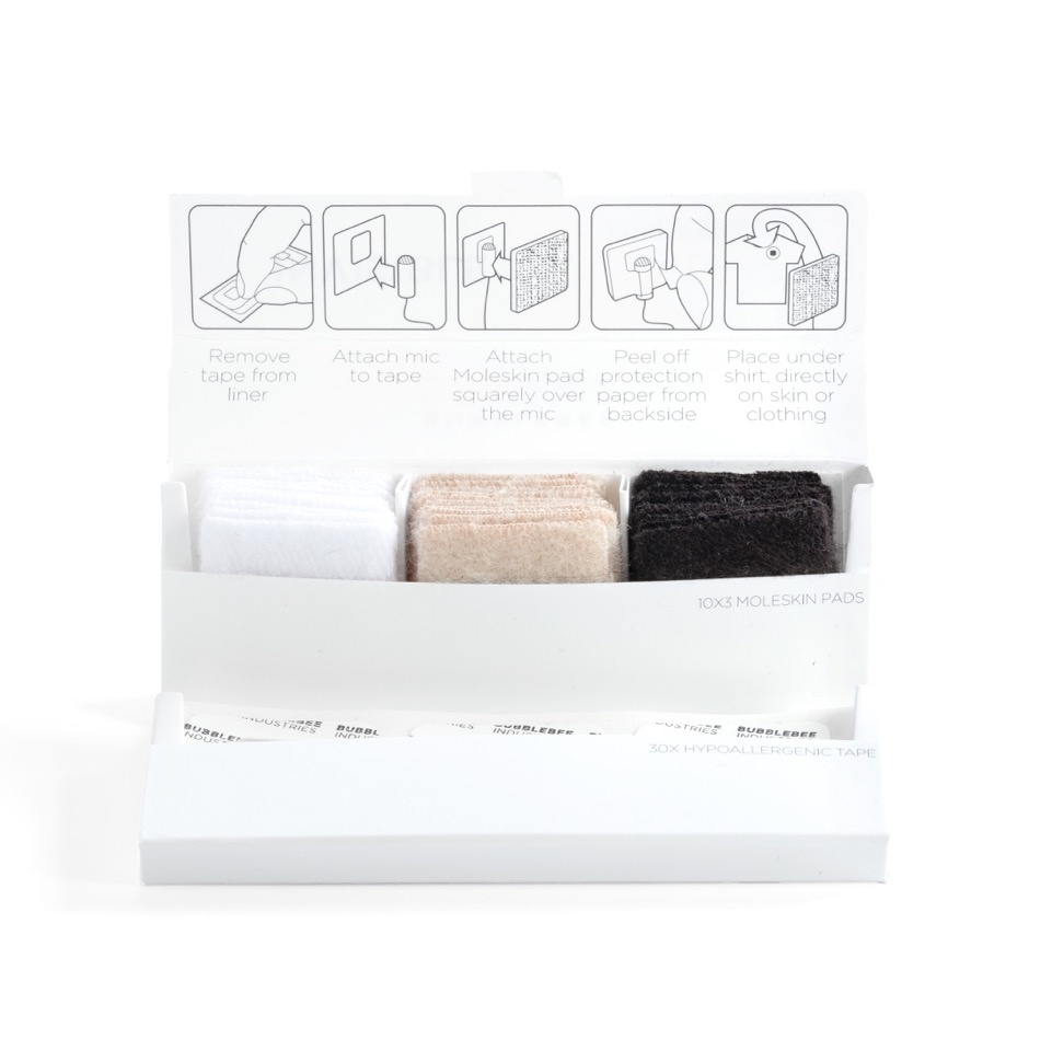 Bubblebee Industries Invisible Lav Covers Moleskin