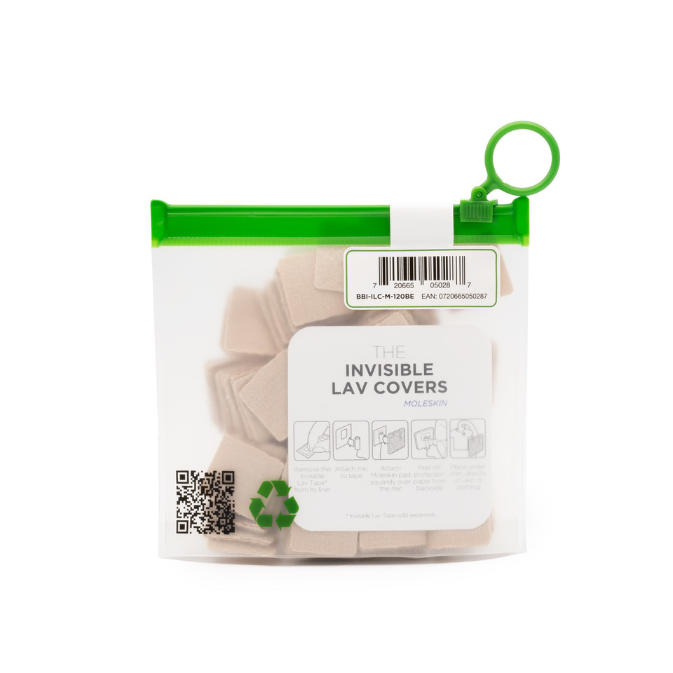 Bubblebee Industries Invisible Lav Covers - Big Bag - Moleskin