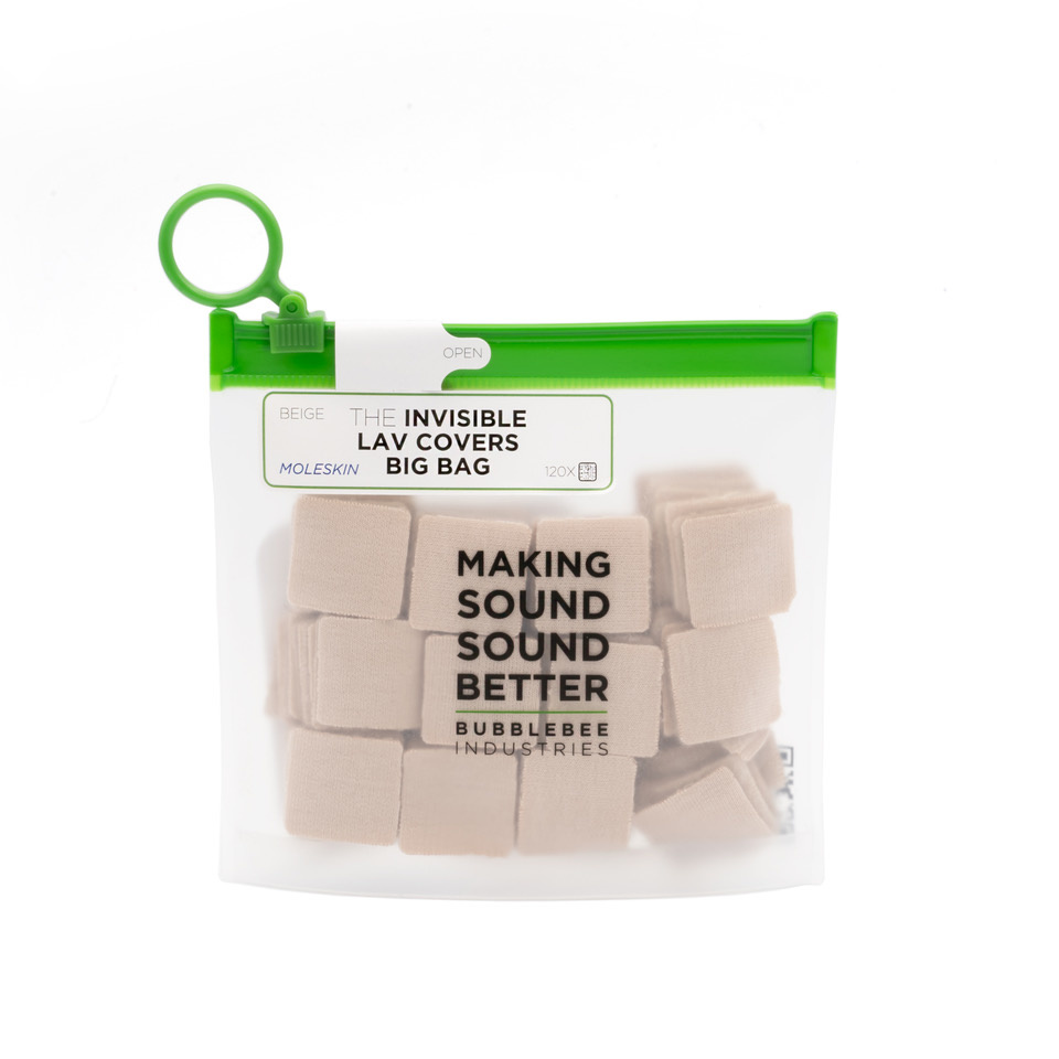 Bubblebee Industries Invisible Lav Covers - Big Bag - Moleskin