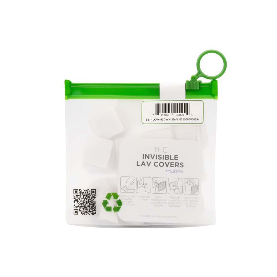 Bubblebee Industries Invisible Lav Covers - Big Bag - Moleskin