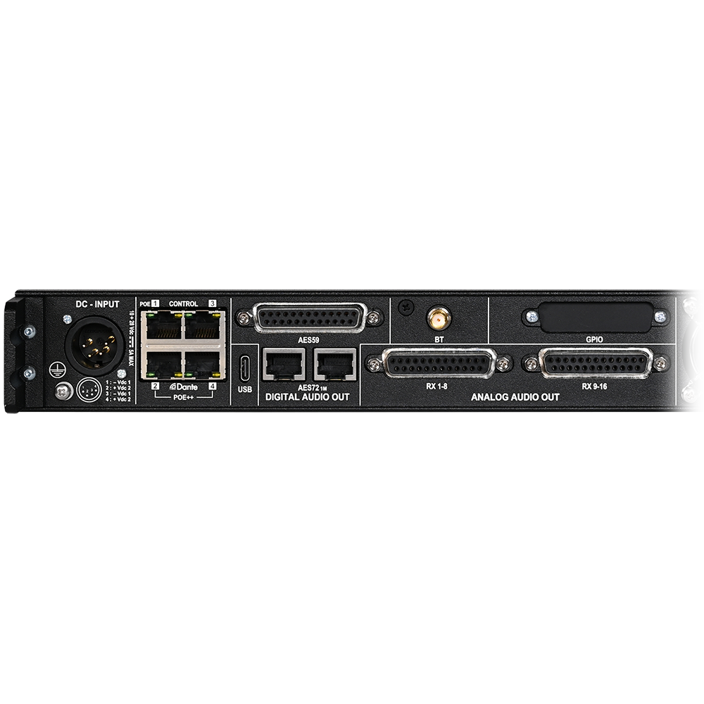 Wisycom MRK16 - Rack für bis zu 16 Kanäle