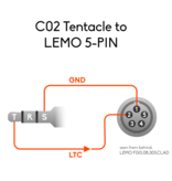 Tentacle Sync Tentacle zu Lemo 5-Pin Adapterkabel