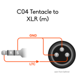 Tentacle Sync Tentacle zu XLR Adapterkabel