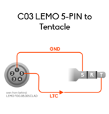 Tentacle Sync Lemo zu Tentacle Adapterkabel