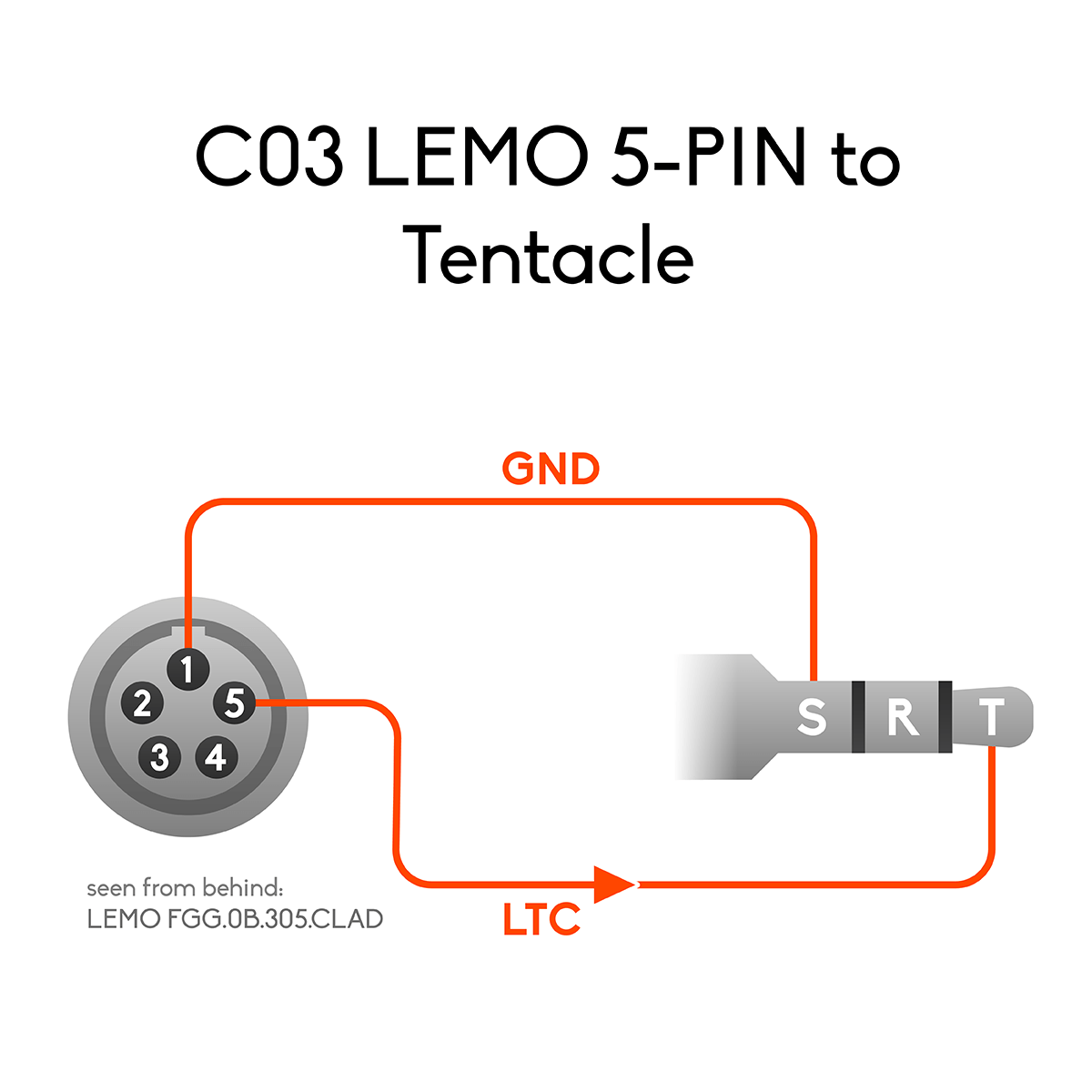 Tentacle Sync Lemo zu Tentacle Adapterkabel