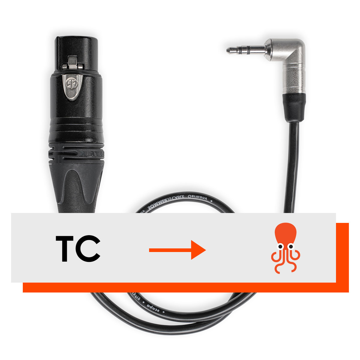 Tentacle Sync XLR zu Tentacle Adapterkabel