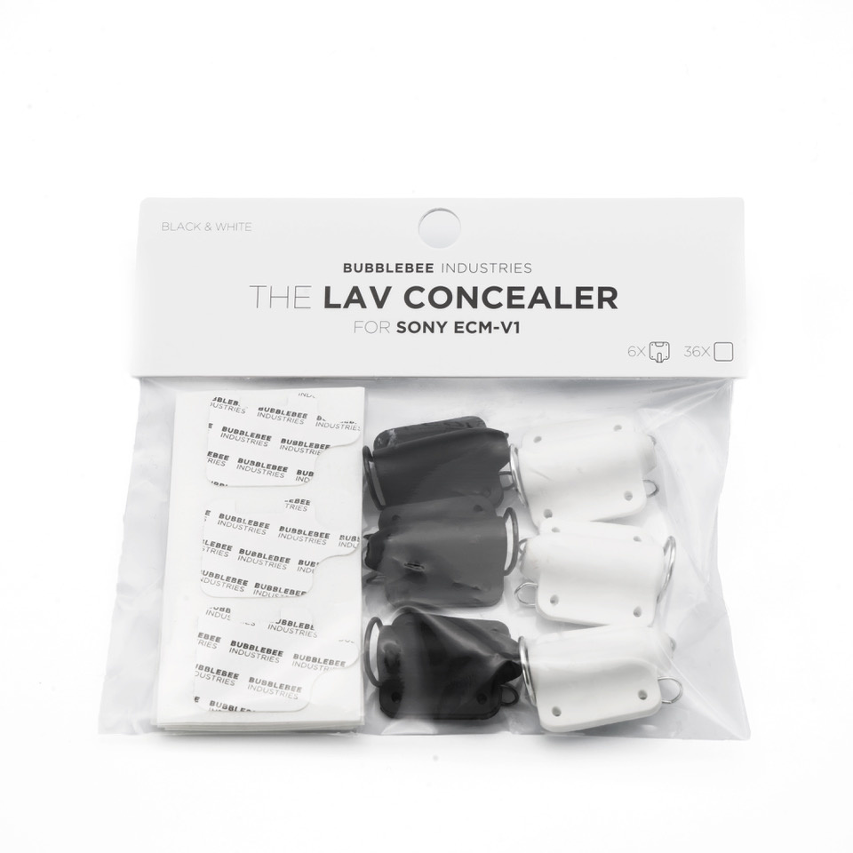 Bubblebee Industries Bubblebee Industries - Multipack - The Lav Concealer für  Sony ECM-V1