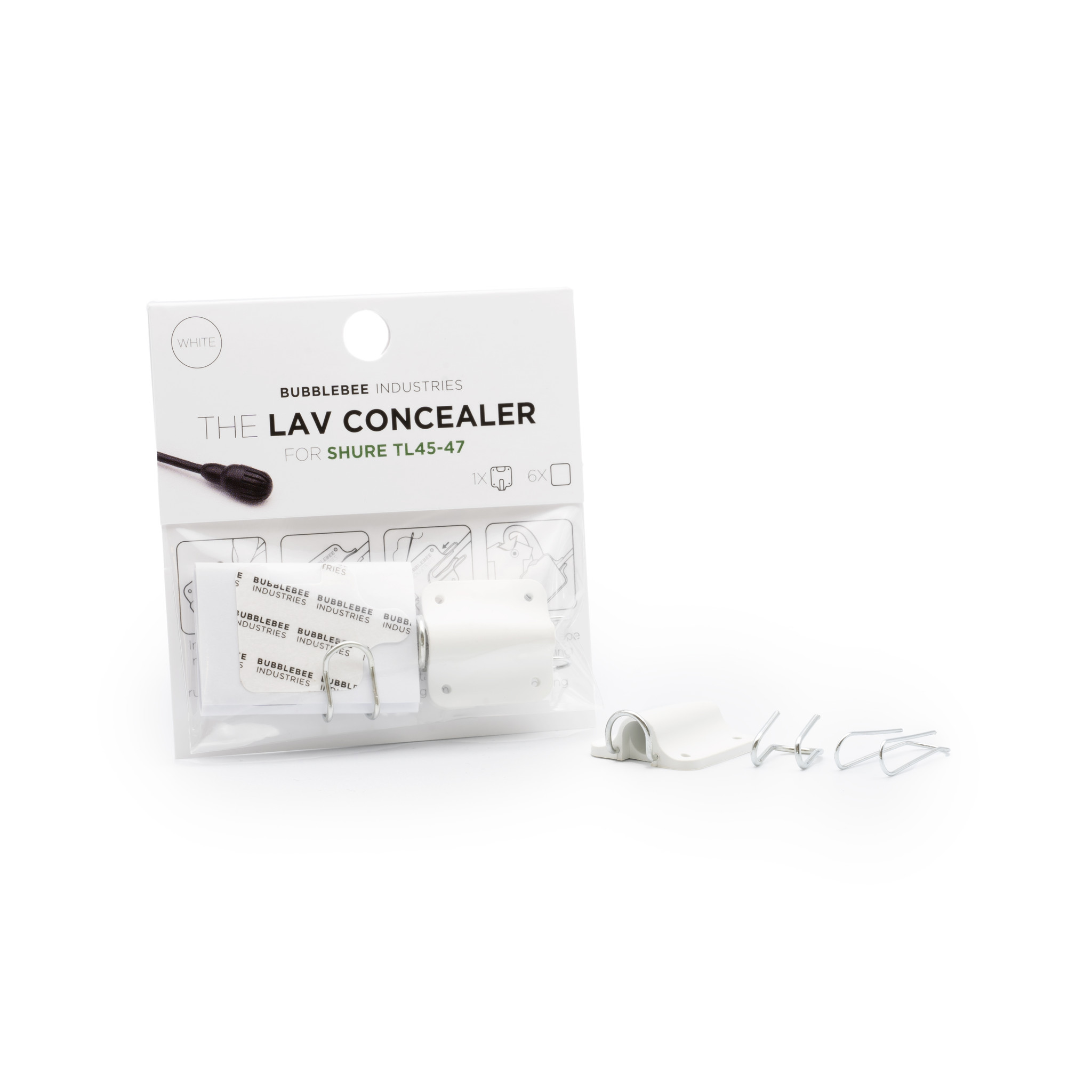 Bubblebee Industries The Lav Concealer for Shure Twinplex TL45-47