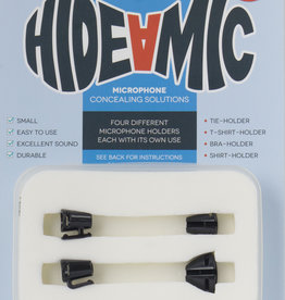 Hide-a-mic 4er-Set - Einbauhilfe für Sennheiser MKE 2
