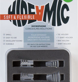 Hide-a-mic 4er-Set - Soft&Flexible Einbauhilfe für Sanken COS-11