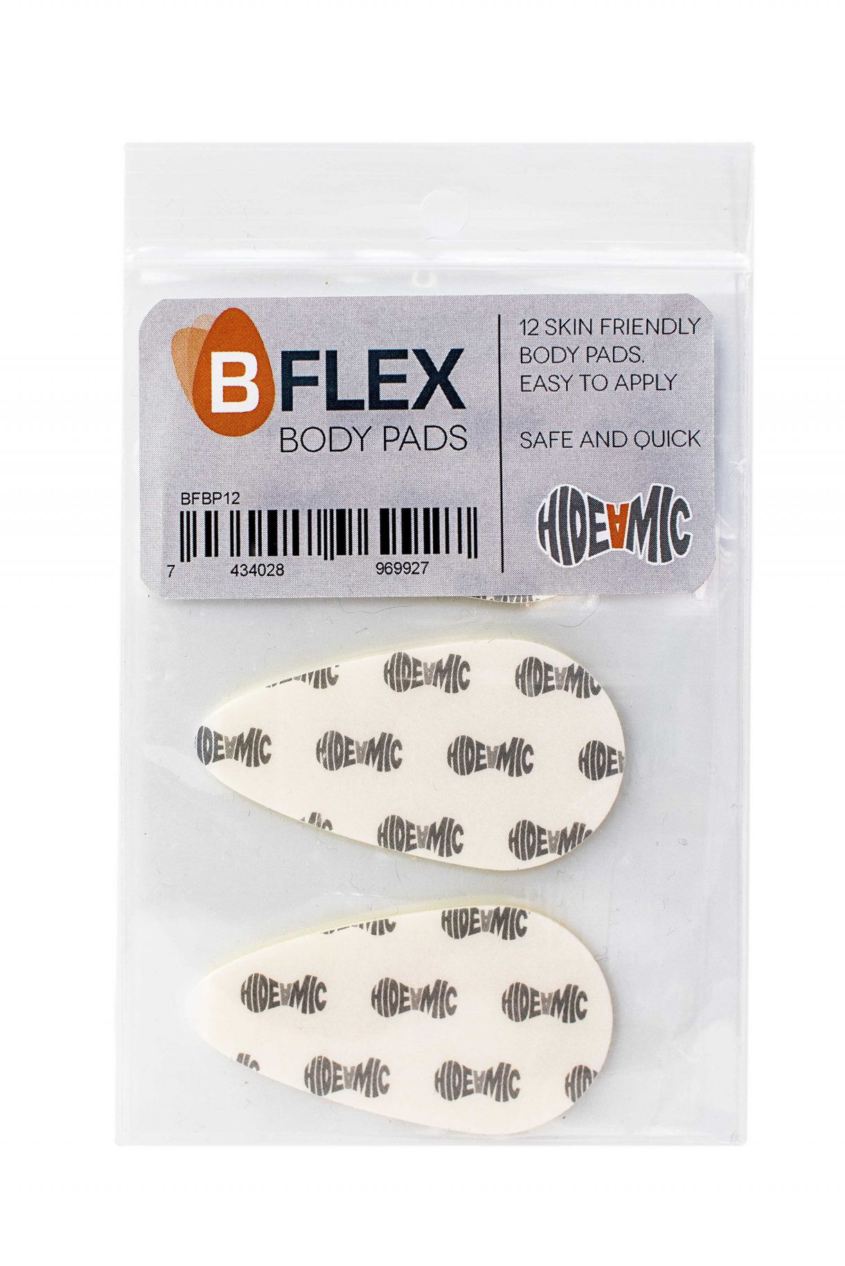 Hide-a-mic B_Flex Body Pads