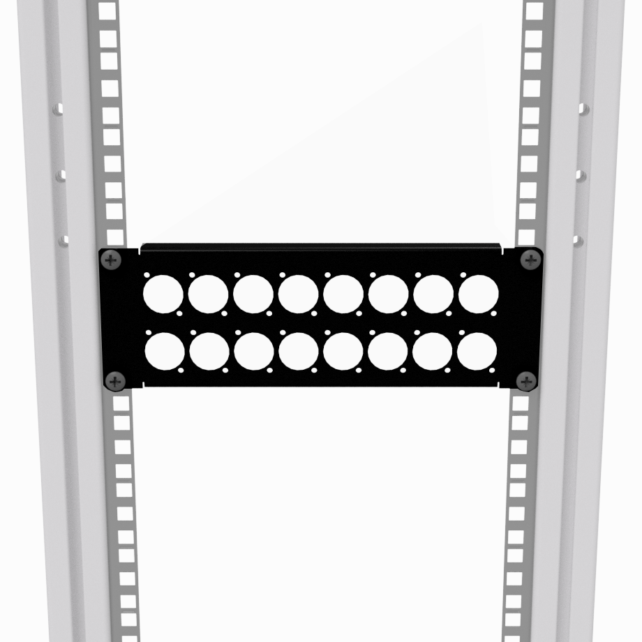 Soundcart 2U Patch Panel, 16-way