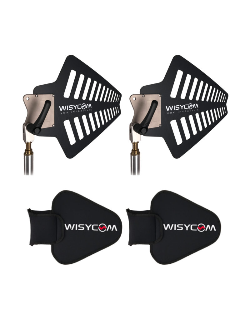 Wisycom Bundle - Wisycom 2x LBN2 + 2x Taschen POULBN
