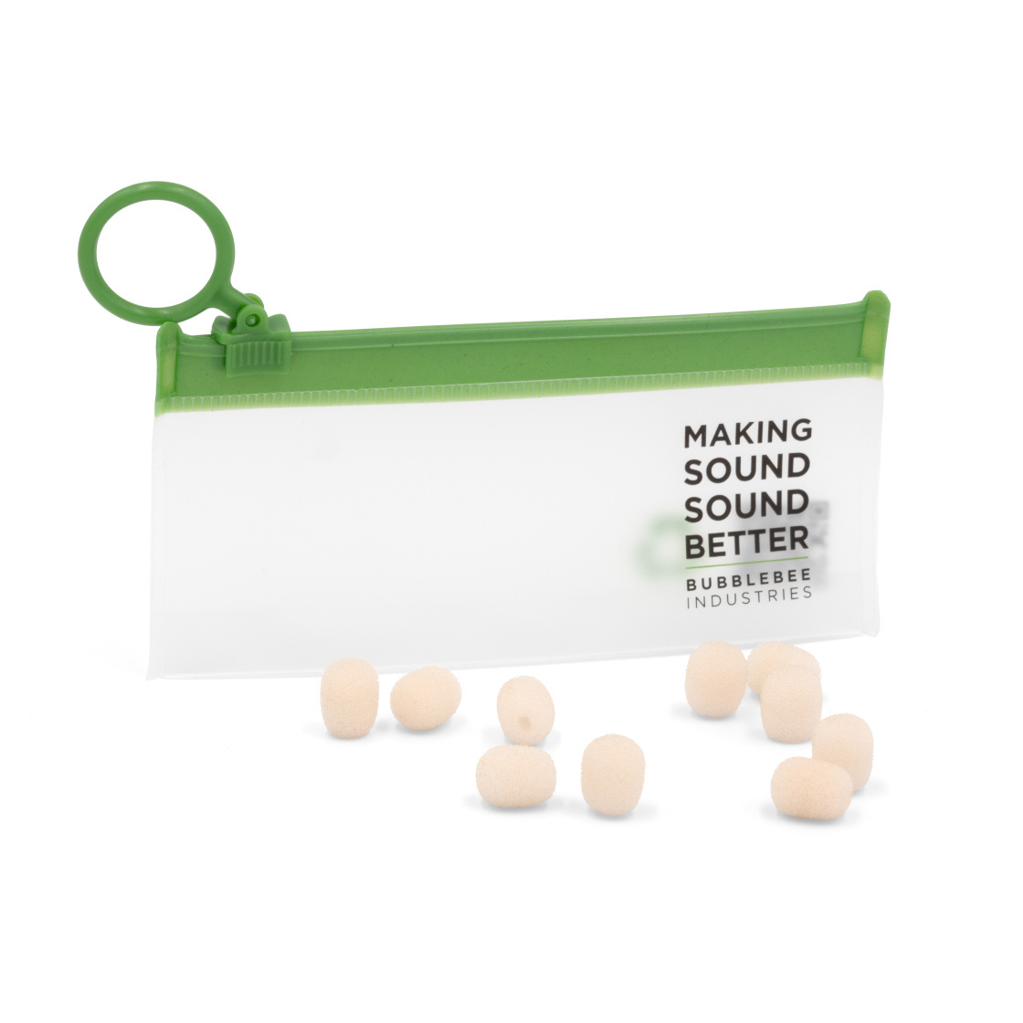 Bubblebee Industries The Microphone Foam für Lavalier Mics - XS - 10-Pack