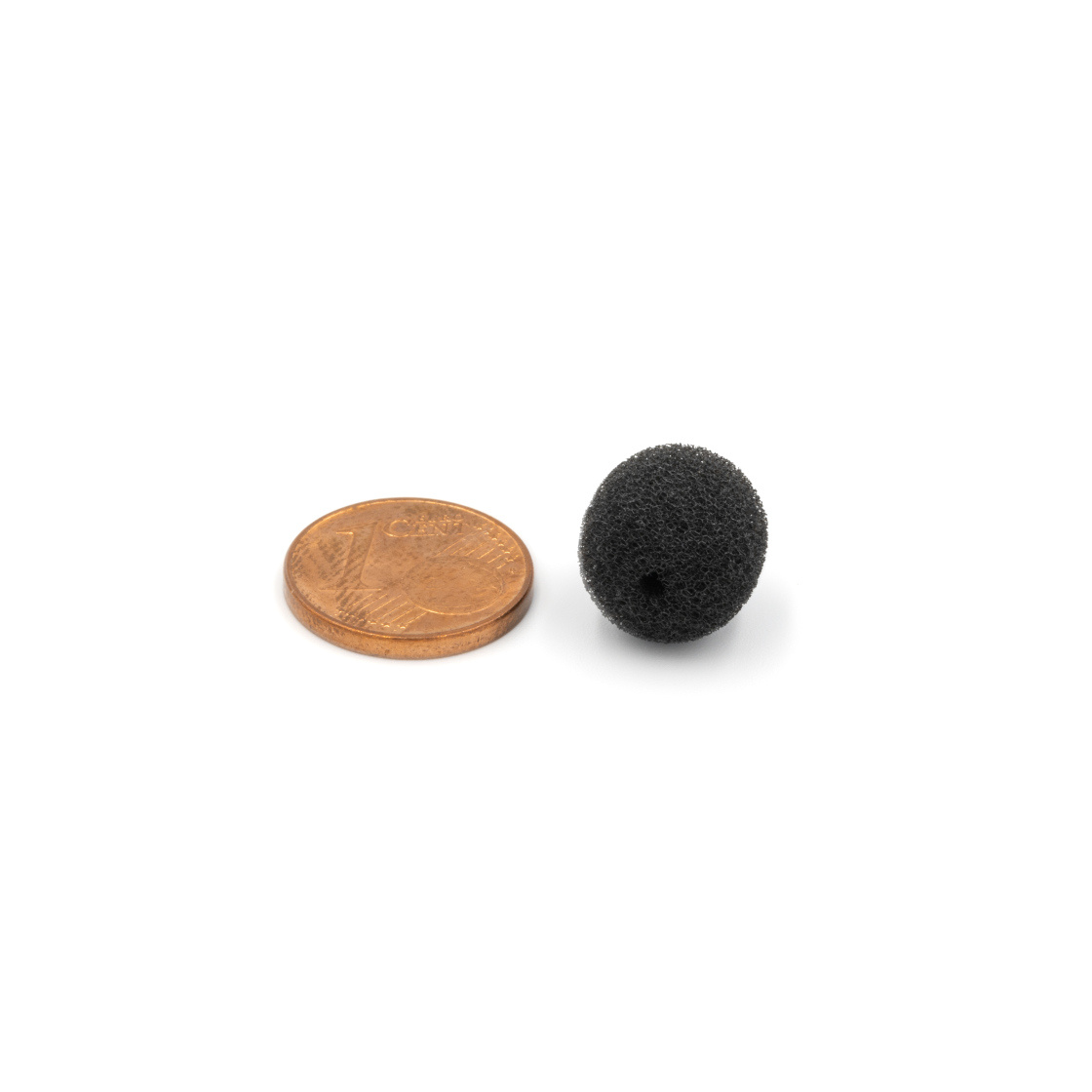 Bubblebee Industries The Microphone Foam für Lavalier Mics - Small - 10-Pack