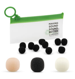 Bubblebee Industries The Microphone Foam M für Lavalier Mics 10-Pack