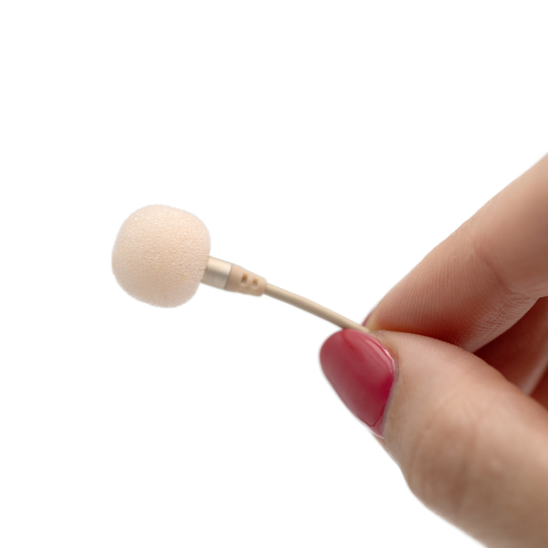 Bubblebee Industries The Microphone Foam für Lavalier Mics - Medium - 10-Pack