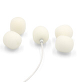 Bubblebee Industries Bubblebee Industries The Microphone Foam für Lavalier Mics - Large - 5-Pack