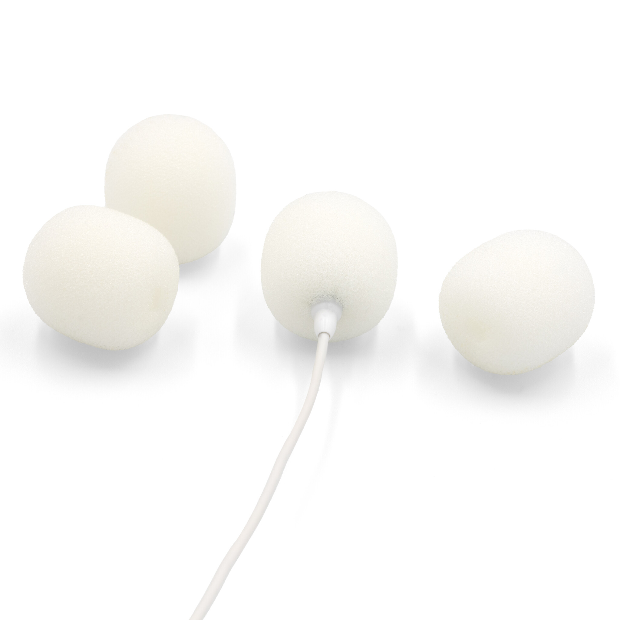 Bubblebee Industries The Microphone Foam für Lavalier Mics - XL - 4-Pack