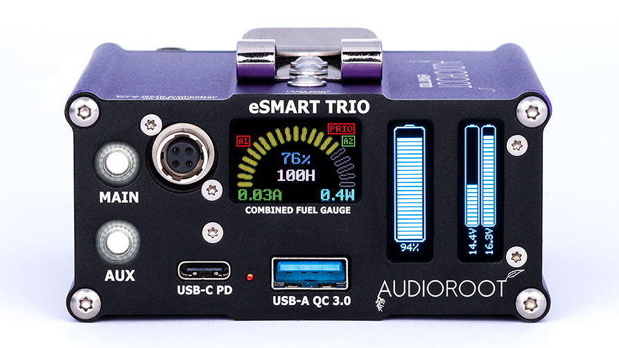 Audioroot eSMART TRIO Stromversorgungssystem für Smart Batteries