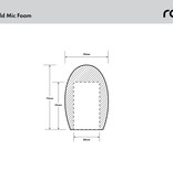 Radius Windshields Handheld Mic Foam