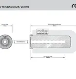 Radius Windshields Nimbus Windschutz